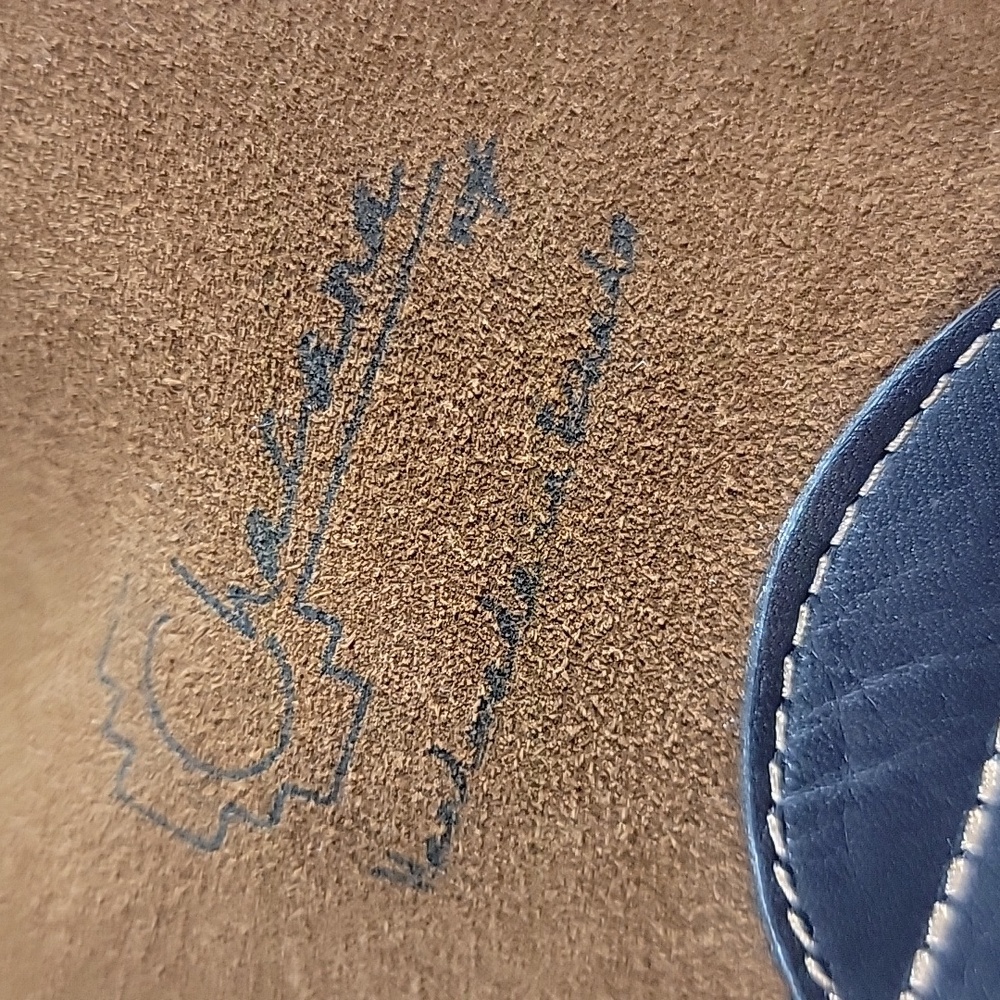 Handmade Leather & Wool Backpack - Picture 8 of 14